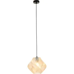 Pendellampe Miray amber B 29 cm