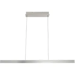 Pendellampe Darina Aluminium gebürstet 35W LED - LED- LED Energiesparlampe