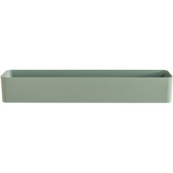 Spinder Design Wandregal Hesta Grün Stahl 52 cm 8 cm - Farbe: Dusty Green - Wandregal