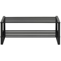 Spinder Design Schuhregal Hesta Schwarz Stahl 70 cm 29 cm - Schuhregal