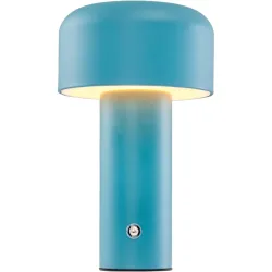 Tischlampe Beppa Kunststoff/Metall petrol matt 2W LED - LED- LED Energiesparlampe