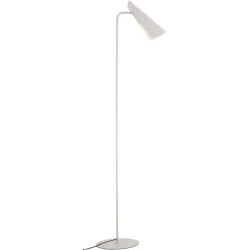 Stehlampe Siena Metall hellgrau E27