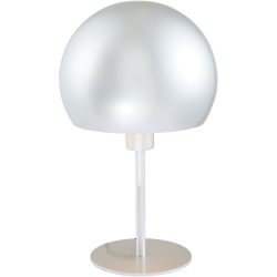 Tischlampe Zebles Metall silber glänzend E14 - Tischlampe