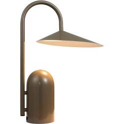 Tischlampe Otranto Metall schwarz matt 8W LED - LED - Tischlampe- LED Energiesparlampe