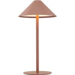 Tischlampe Jolien Metall braun matt 2W LED - LED - Material: Metall/Acryl- LED Energiesparlampe