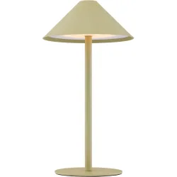 Tischlampe Jolien Metall olivgrün matt 2W LED - LED - Material: Metall/Acryl- LED Energiesparlampe