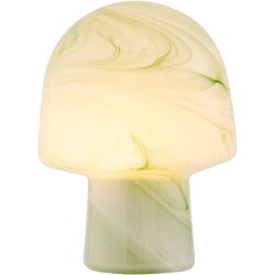 Tischlampe Forrest Glas/Metall hellgrün Ø 19.5cm E14 - Tischlampe