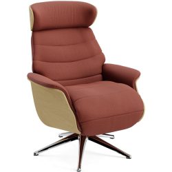 Relaxsessel Cam Beige Blech/Stoff 83 cm 88 cm - Farbe: Matino - 1030 Natural - Möbel Konfigurator: Traummöbel individuell zusammenstellen -