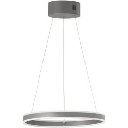 Pendellampe Barbara Metall sandgrau - LED - Lichtfarbe: Warmweiss - Tageslichtweiss - Pendellampe- LED Energiesparlampe