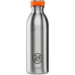 Trinkflasche 24 Bottles Silber Edelstahl 6.5 cm 6.5 cm 500 ml - Farbe: Steel - Trinkflasche