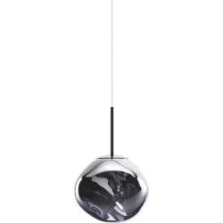 Tom Dixon Pendellampe Melt Kunststoff rauchgrau - Material: Polycarbonat - Pendellampe