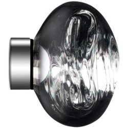 Tom Dixon Wandlampe Melt Kunststoff silber - LED - Lichtfarbe: Warmweiss - Material: Polycarbonat - Wandlampe- LED Energiesparlampe