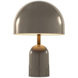 Tom Dixon Tischlampe Bell Kunststoff taupe - LED - Lichtfarbe: Warmweiss - Tischlampe- LED Energiesparlampe