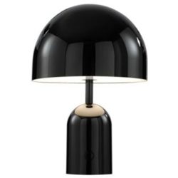 Tom Dixon Tischlampe Bell Schwarz - LED - Lichtfarbe: Warmweiss - Material: Kunststoff - Tischlampe- LED Energiesparlampe