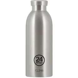 Thermosflasche 24 Bottles Silber Edelstahl 20.5 cm - Farbe: Steel - Thermosflasche