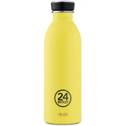 Trinkflasche 24 Bottles Gelb Edelstahl 6.5 cm 6.5 cm 500 ml - Farbe: Citrus - Trinkflasche