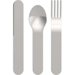 Besteck-Set 24 Bottles Silber Edelstahl 15.6 cm - Besteck-Set