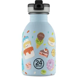 Trinkflasche 24 Bottles Blau Edelstahl 6.5 cm 6.5 cm 250 ml - Trinkflasche