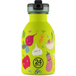 Trinkflasche 24 Bottles Grün Edelstahl 6.5 m 6.5 m 250 ml - Trinkflasche