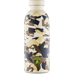 Thermosflasche 24 Bottles Beige Edelstahl 20.5 cm - Farbe: sand - Thermosflasche