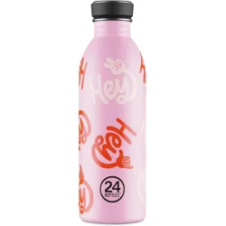 Trinkflasche 24 Bottles Rosa Edelstahl 6.5 cm 6.5 cm 500 ml - Trinkflasche