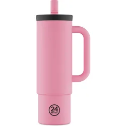 Thermobecher 24 Bottles Rosa Edelstahl 23.5 cm - Farbe: pink - Thermobecher