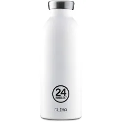 Thermosflasche 24 Bottles Weiss Edelstahl 20.5 cm - Farbe: Ice White - Thermosflasche