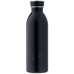 Trinkflasche 24 Bottles Schwarz Edelstahl 6.5 cm 6.5 cm 500 ml - Farbe: Tuxedo Black - Trinkflasche