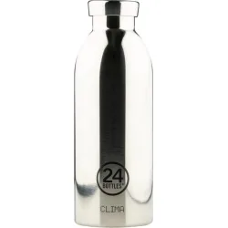 Thermosflasche 24 Bottles Silber Edelstahl 20.5 cm - Farbe: Platinum - Thermosflasche
