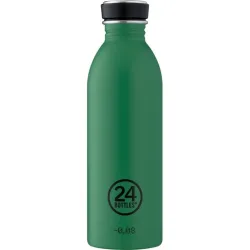 Trinkflasche 24 Bottles Grün Edelstahl 6.5 cm 6.5 cm 500 ml - Farbe: Emerald Green - Trinkflasche