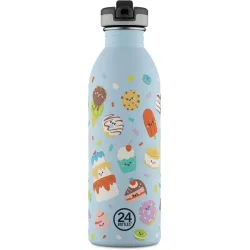 Trinkflasche 24 Bottles Blau Edelstahl 6.5 cm 6.5 cm 500 ml - Trinkflasche