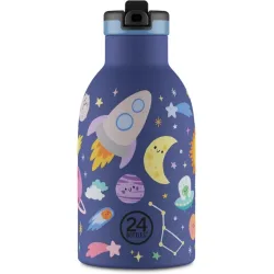 Thermosflasche 24 Bottles Blau Edelstahl/Kunststoff 17 cm - Thermosflasche