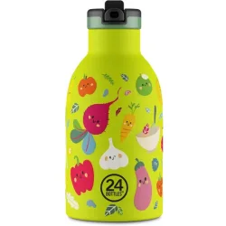 Thermosflasche 24 Bottles Grün Edelstahl/Kunststoff 17 cm - Farbe: hellgrün - Thermosflasche