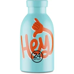 Thermosflasche 24 Bottles Blau Edelstahl 15 cm - Thermosflasche