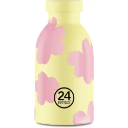 Thermosflasche 24 Bottles Gelb Edelstahl 15 cm - Thermosflasche