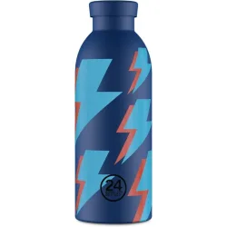 Thermosflasche 24 Bottles Blau Edelstahl 20.5 cm - Farbe: Zap Zap - Thermosflasche