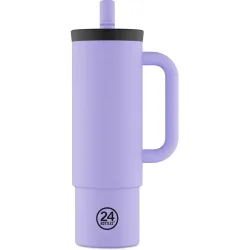 Thermobecher 24 Bottles Lila Edelstahl 24.5 cm - Thermobecher