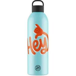 Thermosflasche 24 Bottles Blau Edelstahl 32 cm - Thermosflasche