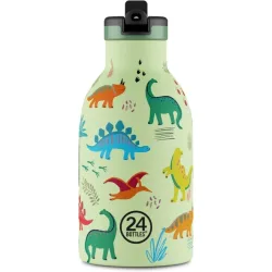 Thermosflasche 24 Bottles Mehrfarbig Edelstahl/Kunststoff 16 cm - Farbe: grün - Thermosflasche