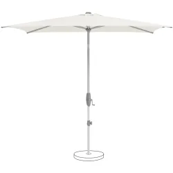 Suncomfort BY GLATZ Sonnenschirm Shell-Turn sand Polyester B 250 T 200 cm - Sonnenschirm