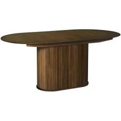 Esstisch ausziehbar Norma Braun Holzwerkstoff/MDF 180 cm Ausziehbar - Farbe: Eiche dunkel - Material: MDF/Holzwerkstoff - Esstisch ausziehbar