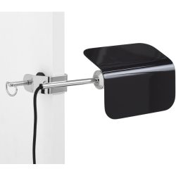 Designer-Wandlampe zum Klemmen HAY Apex E14 schwarz - Material: Stahl - Designer-Wandlampe
