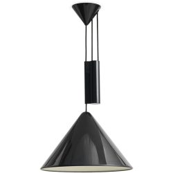 Designer-Pendellampe HAY Compass E27 schwarz D 16 cm - Designer-Pendellampe