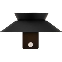 Solaraussenlampe Justina Schwarz Metall schwarz - LED - Lichtfarbe: Warmweiss - Solaraussenlampe- LED Energiesparlampe