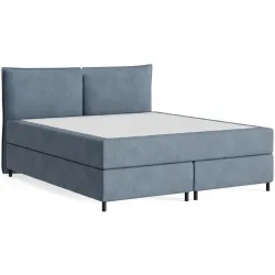 Boxspringbett Sørensen 180 x 200 cm - Farbe: Cyber - 47 Royalblue - Möbel Konfigurator: Traummöbel individuell zusammenstellen - Boxspringbett