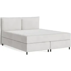 Boxspringbett Sørensen 180 x 200 cm - Farbe: Cyber - 01 Natural - Möbel Konfigurator: Traummöbel individuell zusammenstellen - Boxspringbett