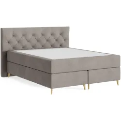 Boxspringbett Sørensen 160 x 200 cm - Farbe: Wish - 10 Liver - Möbel Konfigurator: Traummöbel individuell zusammenstellen - Boxspringbett