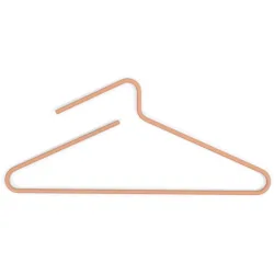 Spinder Design Kleiderbügel Hesta Orange Stahl 20.5 cm - Farbe: Terracotta - Kleiderbügel
