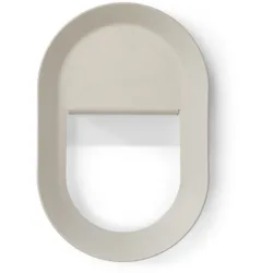 Spinder Design Haken Manta Braun Stahl 15.3 cm - Farbe: taupe - Haken