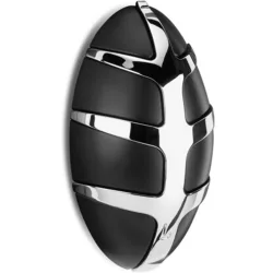 Spinder Design Kleiderhaken Hesta Schwarz ABS 15 cm - Farbe: schwarz/silber - Kleiderhaken